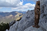 Monte Cancervo ad anello dalla Pianca sui sentieri CAI 102-130-131 il 1 maggio 2019 - FOTOGALLERY